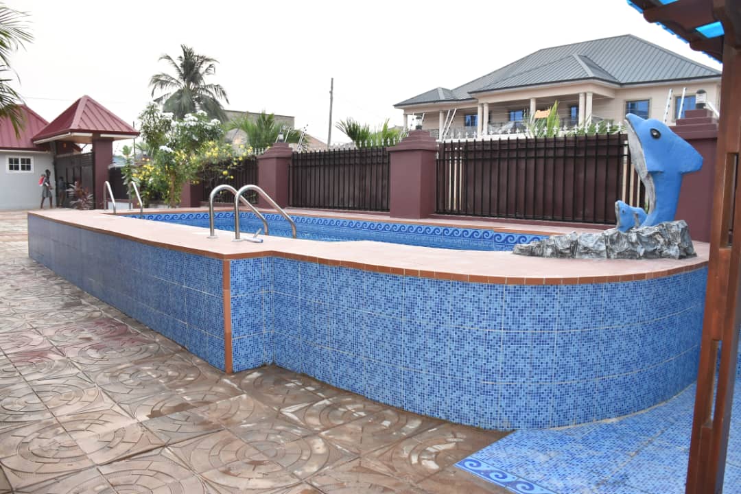 Pool side view